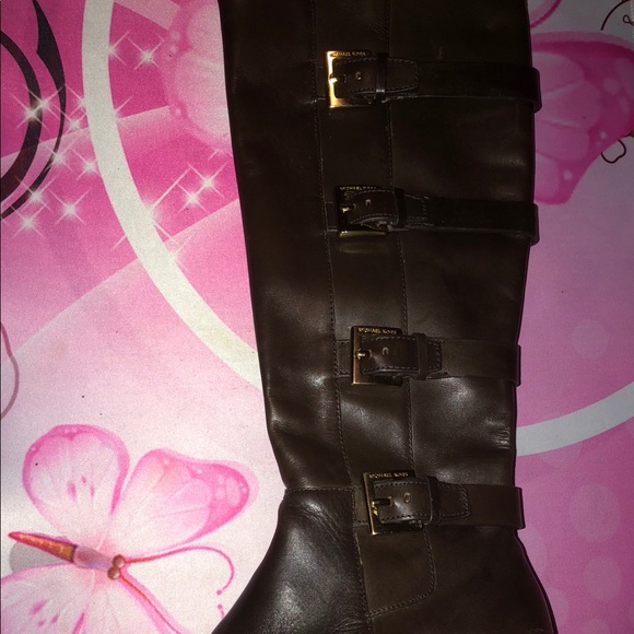 Michael Kors buckle boots. - Picture 2 of 5